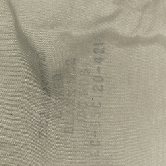 Army ammunition and blanks bag - Picture 3 of 5